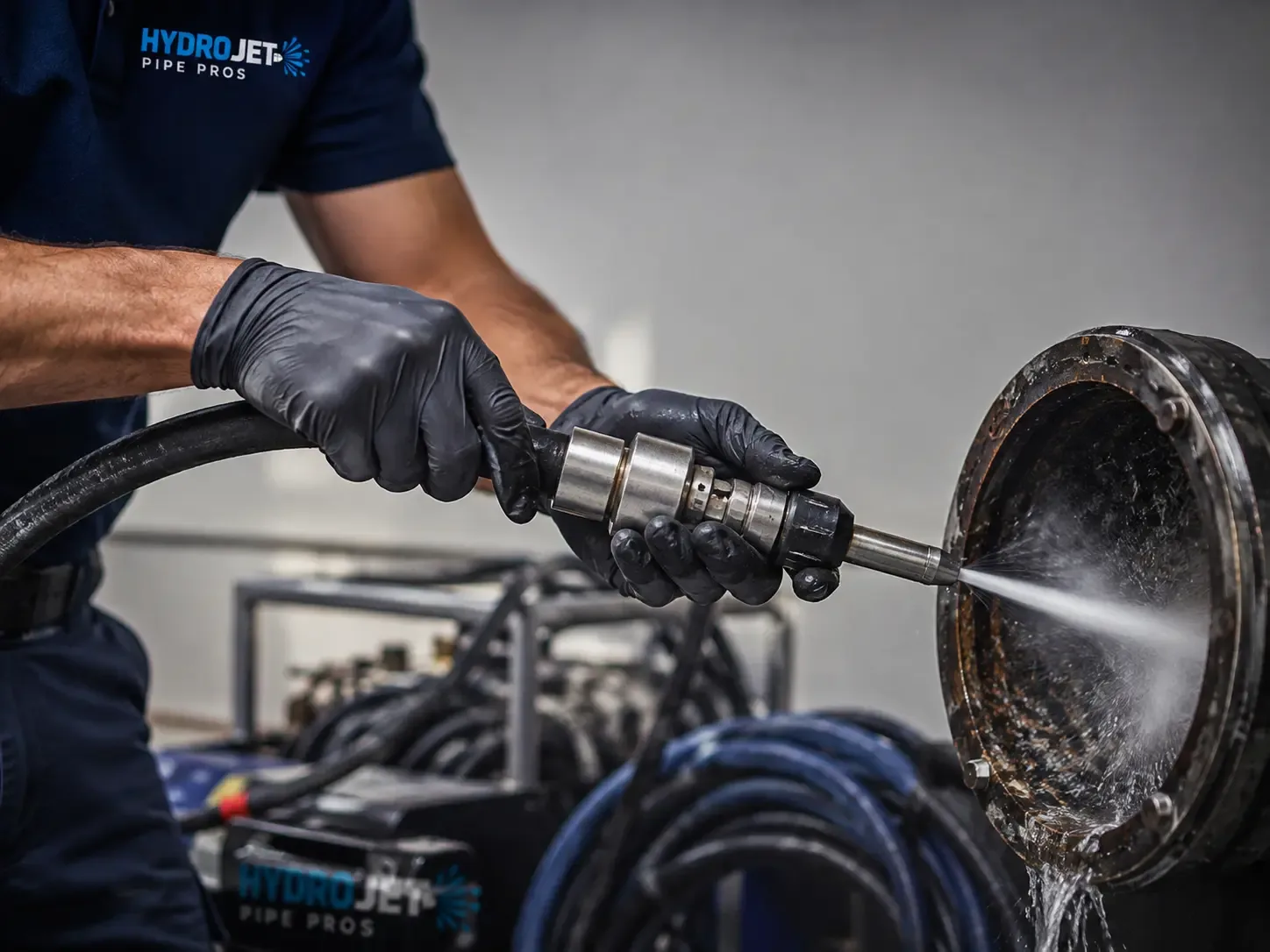 Hydro Jet Pipe Descaling in Long Beach, WA